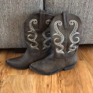 American Rag Cowboy Boots Brown